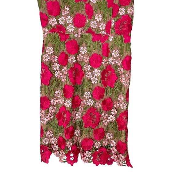 DEX Floral Embroidered Lace Dress- Size Small - Picture 3 of 10